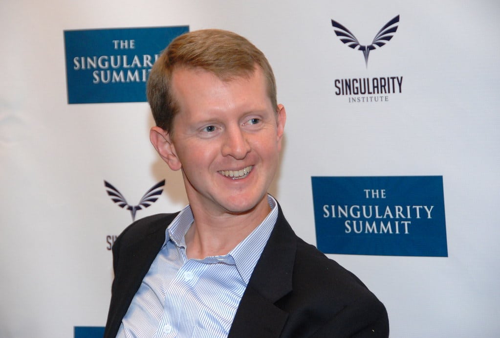 Jeopardy! winner and host Ken Jennings at the Singularity Summit.