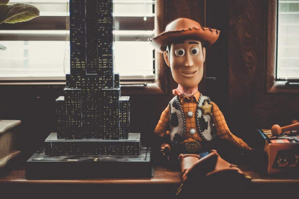 Doll of Woody from Toy Story