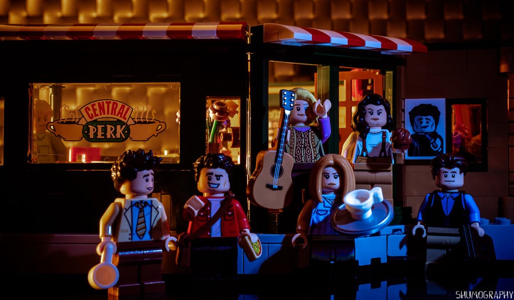 Lego versions of the FRIENDS characters