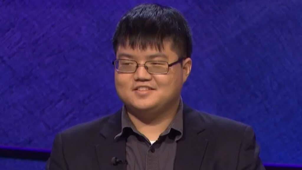 Contestant Arthur Chu on Jeopardy! 