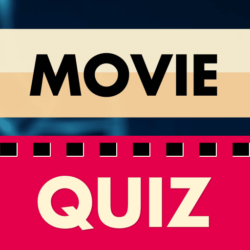 Logo for the Ultimate Movie Quiz 2021 app.