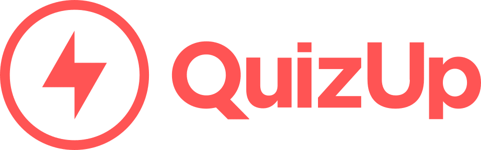 The logo of the mobile game QuizUp.