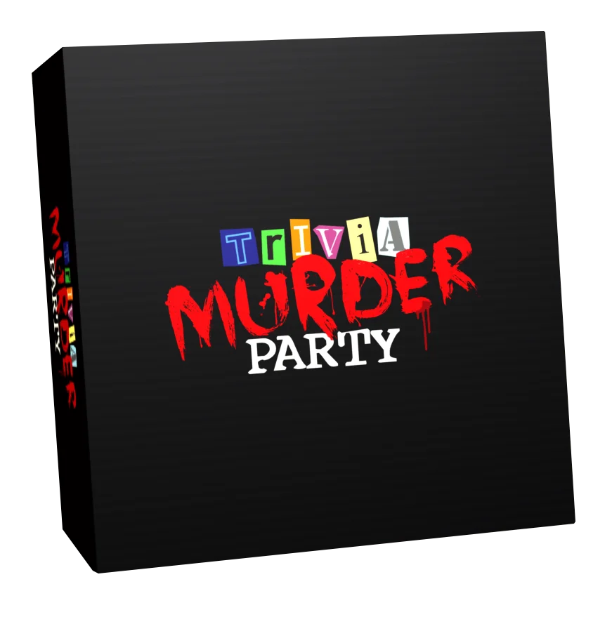 Game box for JackBox Games' Trivia Murder Party game