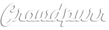 White Crowdpurr logo