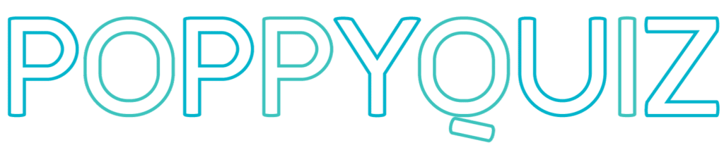 Logo for the PoppyQuiz website