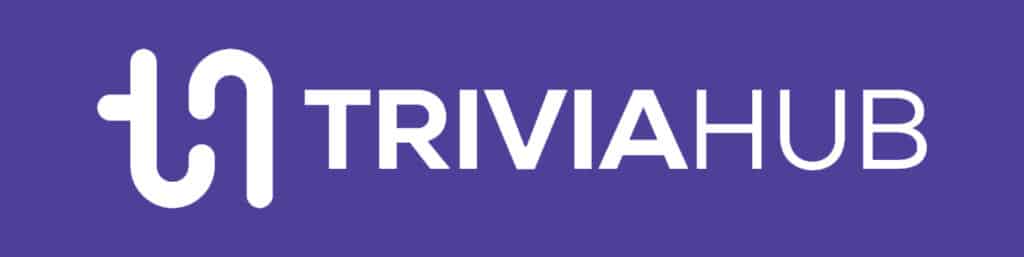 White Trivia Hub logo against a purple background