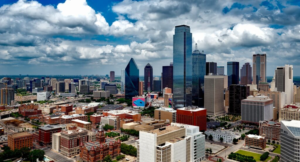 Photo of the Dallas cityscape in daytime