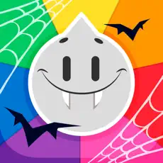 Halloween version of the Trivia Crack logo on the iOS App store 