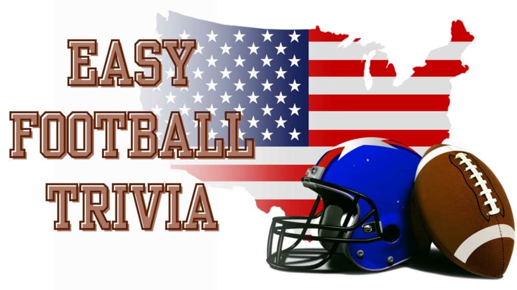 american flag, football, football helmet; text