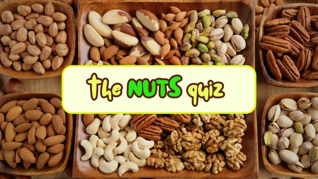 assorted nuts, text