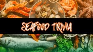 seafood platter, text